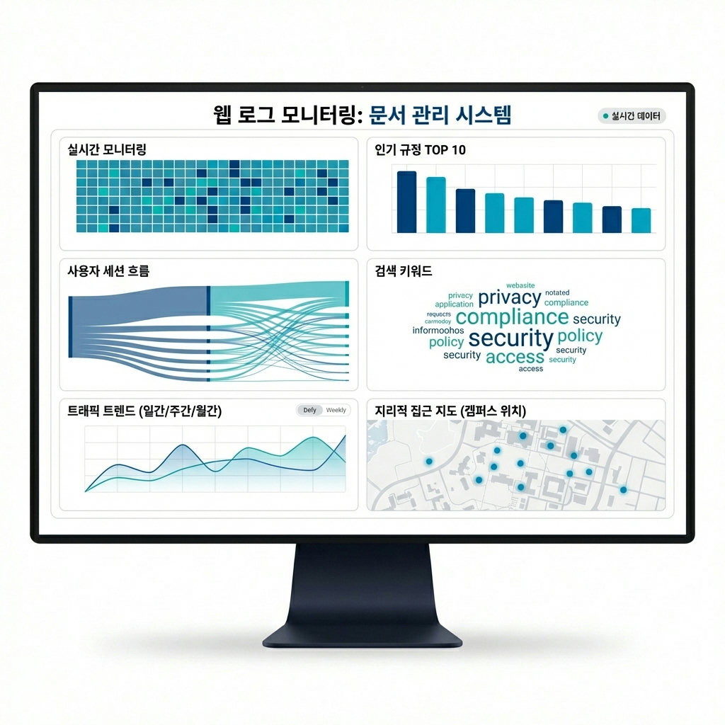 웹로그 분석 대시보드
