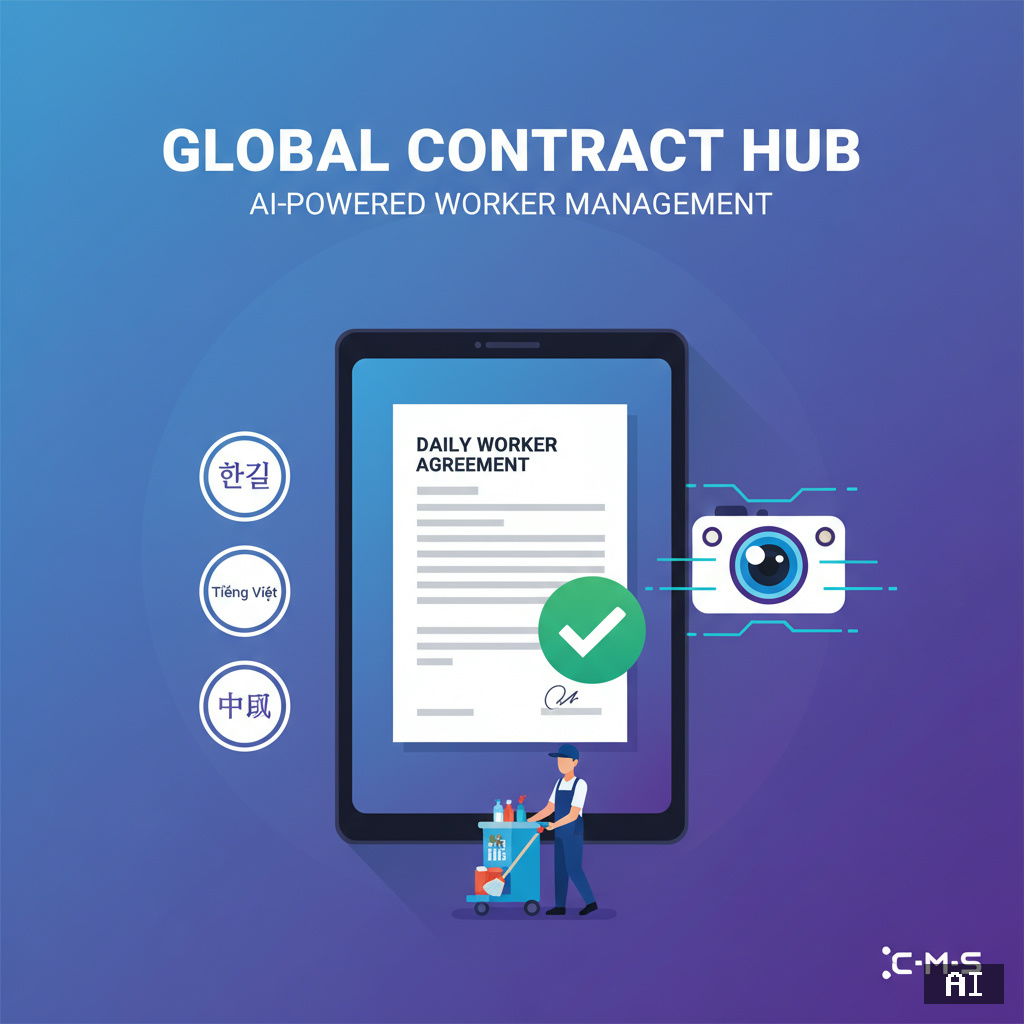 CleanHub 일일근로자 계약 자동화 시스템