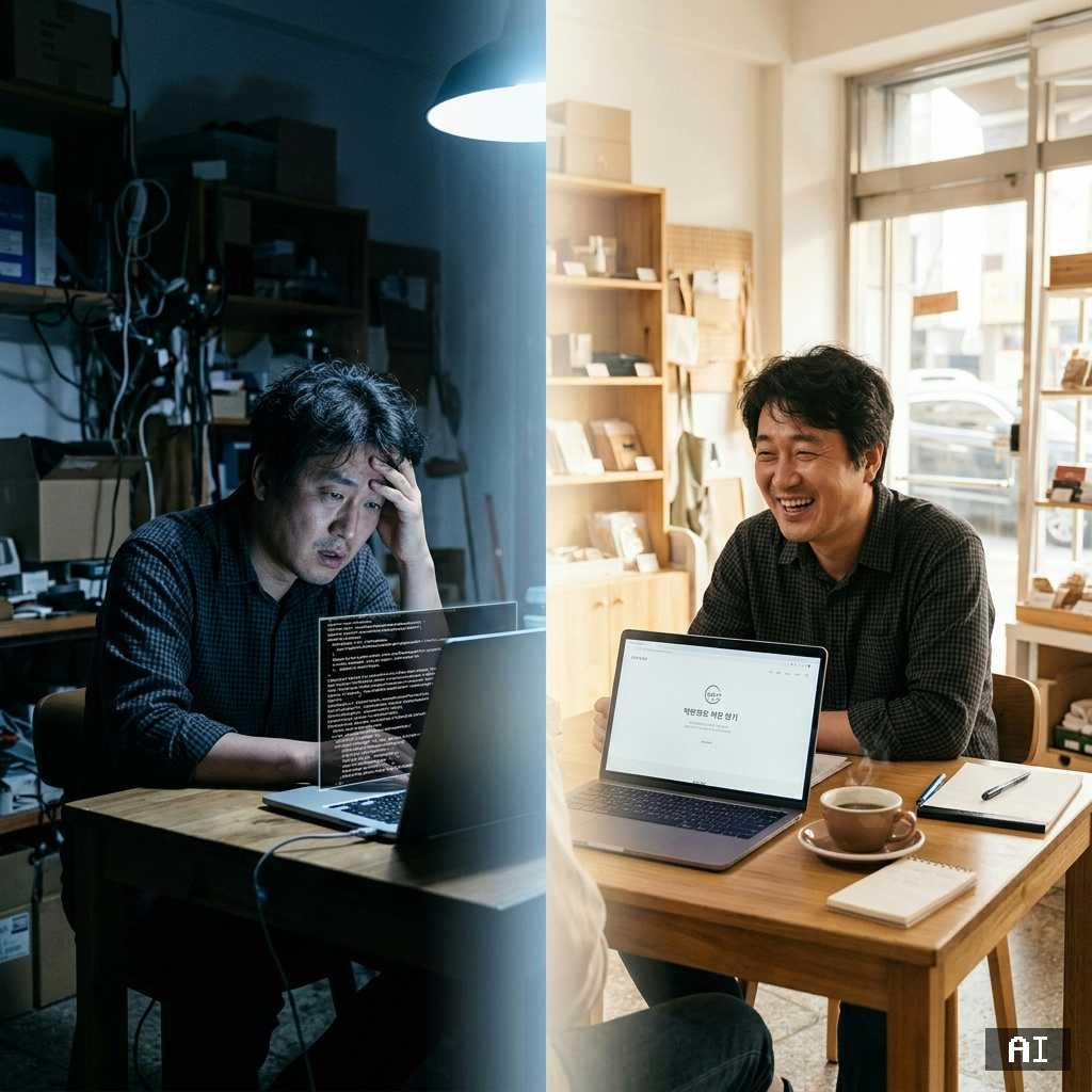 말로 고치는 홈페이지 — 나도CEO, 클로드 코드에 말하면 그 자리에서 바뀝니다