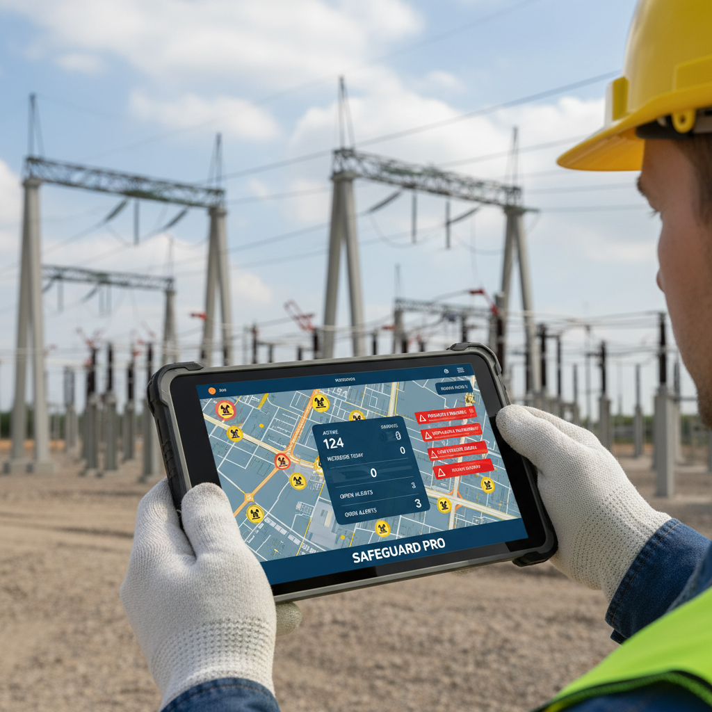 한국전력공사 공사안전관리 앱