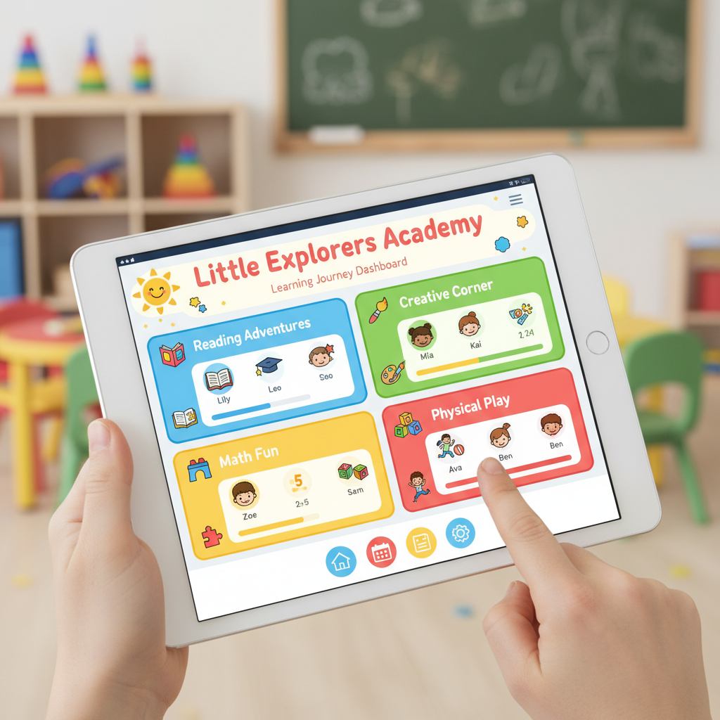 유치원 활동관리 앱