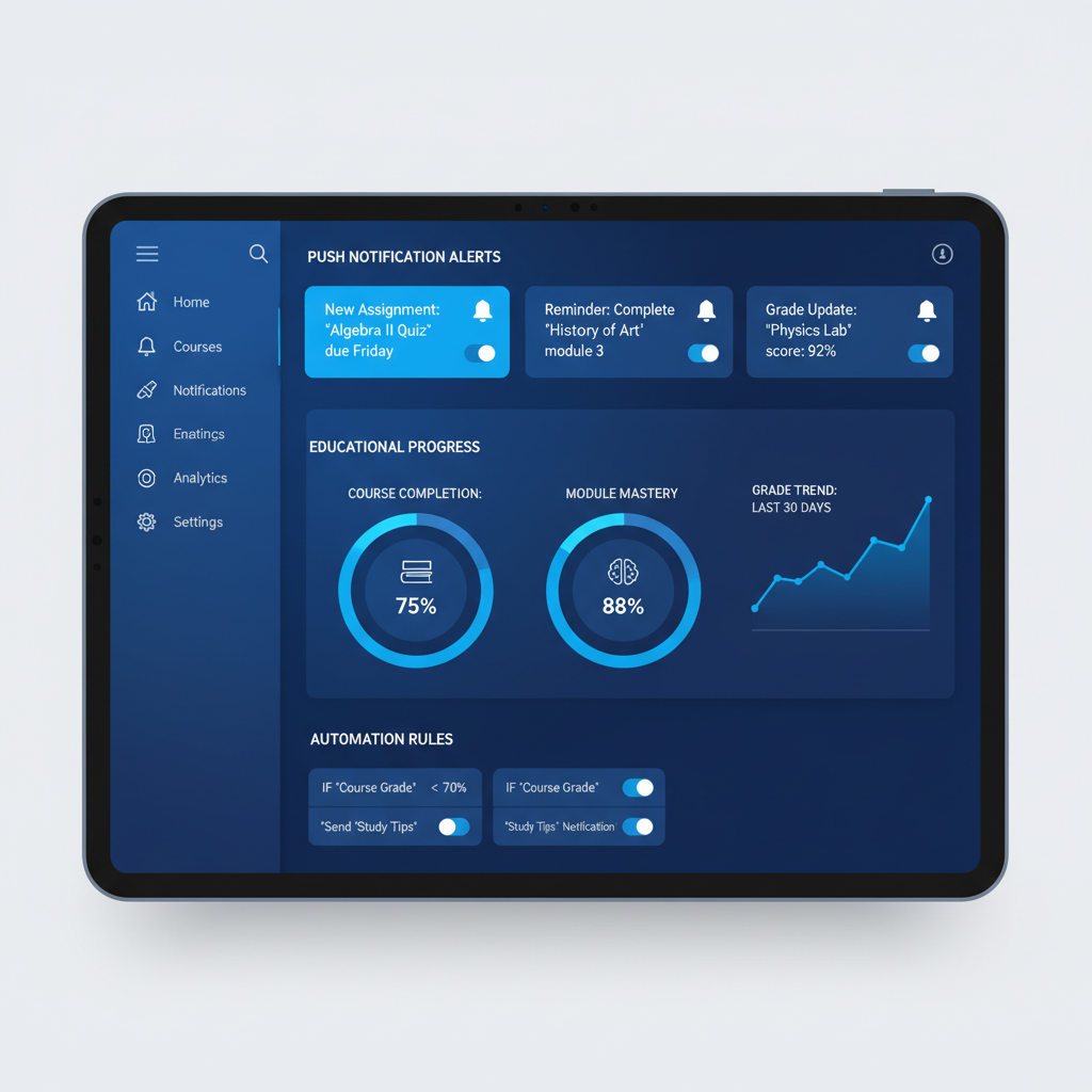 공시탈출 학습지원 알림자동화