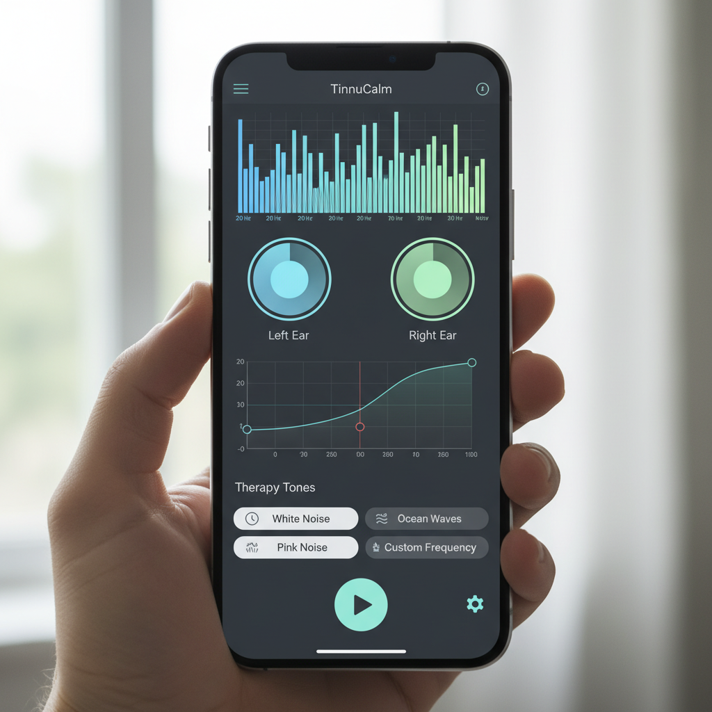 이명치료용 Tone Generator 앱