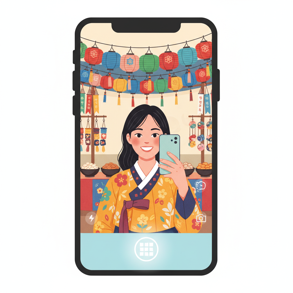 사진 촬영 / 갤러리 선택